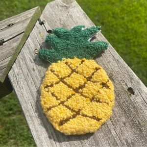 Handmade Pineapple Mug Rug